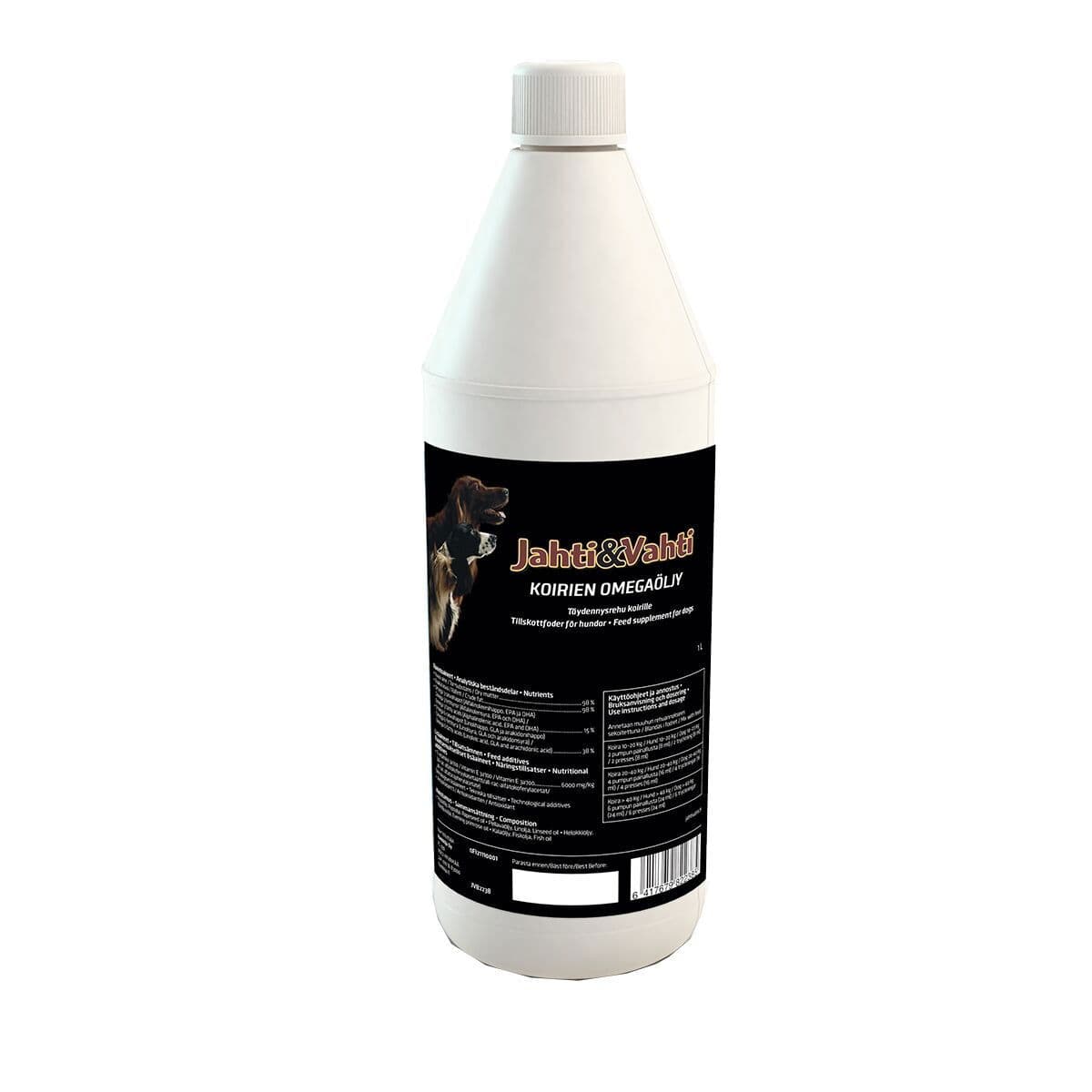 Jahti&Vahti Omegaöljy 1000ml – Jahti&Vahti