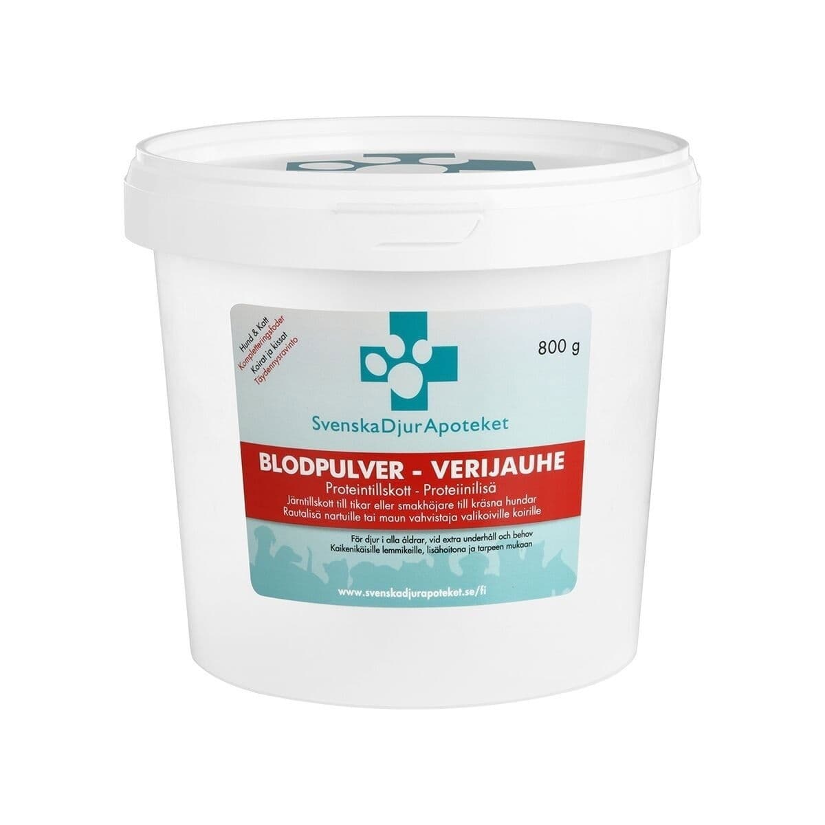 Svenska Djurapoteket verijauhe 800 g – Svenska Djurapoteket