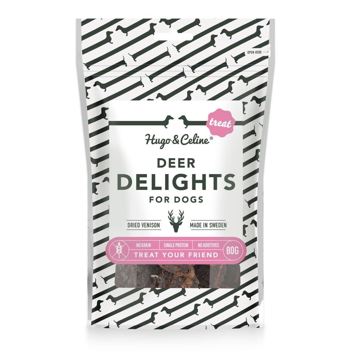 Hugo&Celine Deer Delights peuraherkku 80g – Hugo&Celine