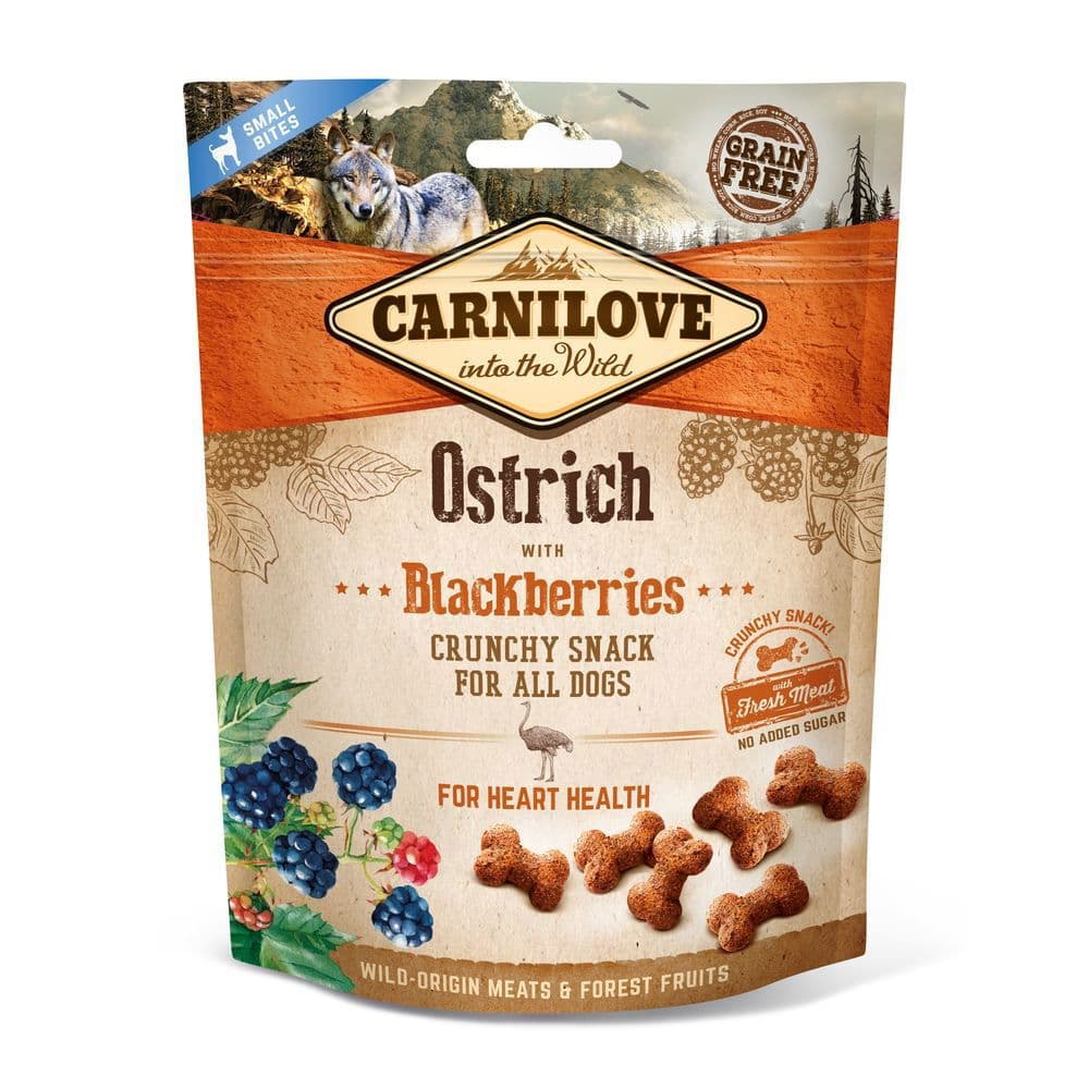Carnilove Snack crunchy strutsi 200 g – Carnilove