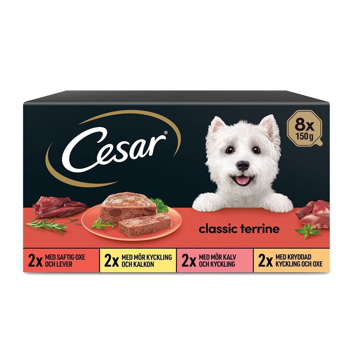 Cesar Classic Adult Loaf 8x150g – Cesar