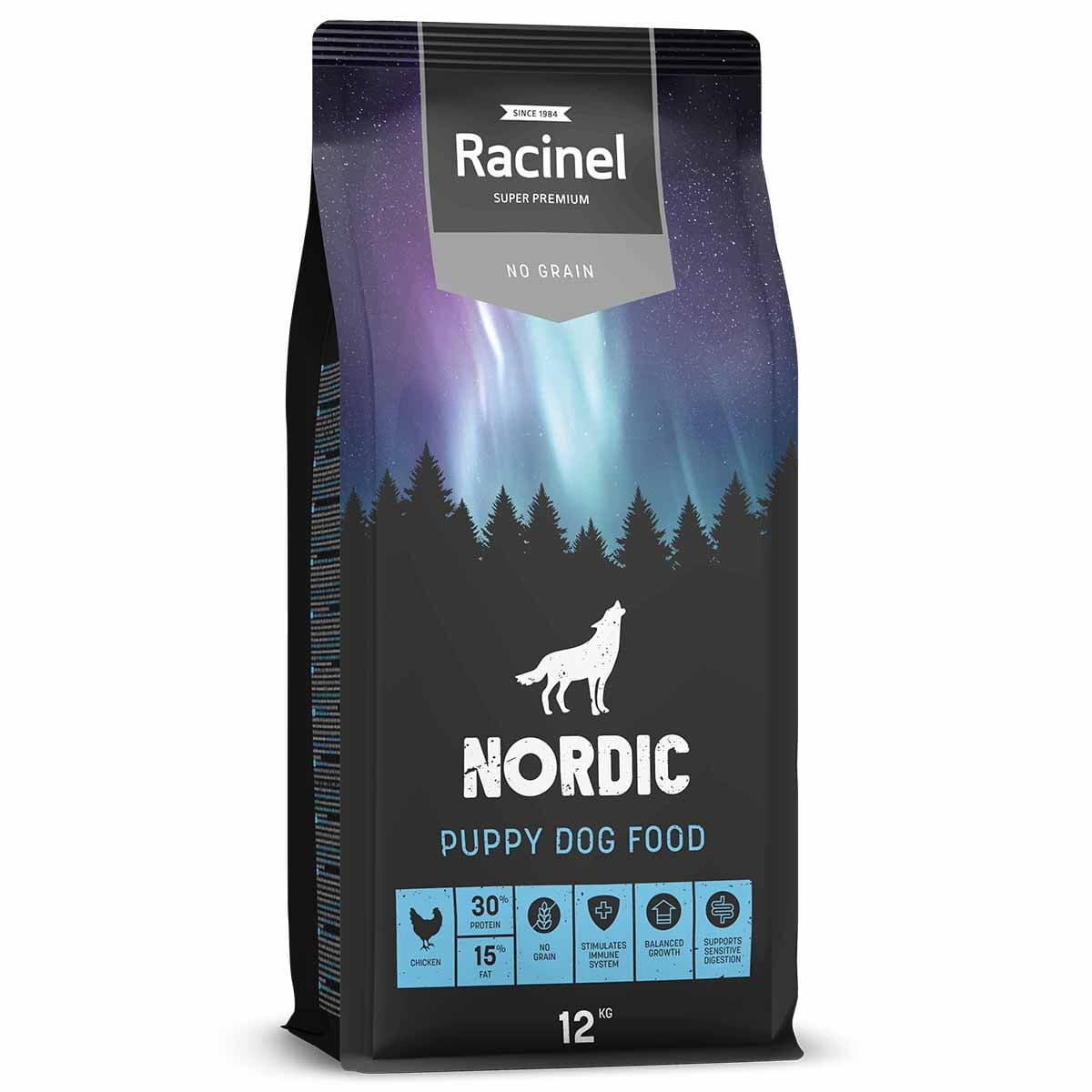Racinel Nordic Puppy Chicken 12kg – Racinel