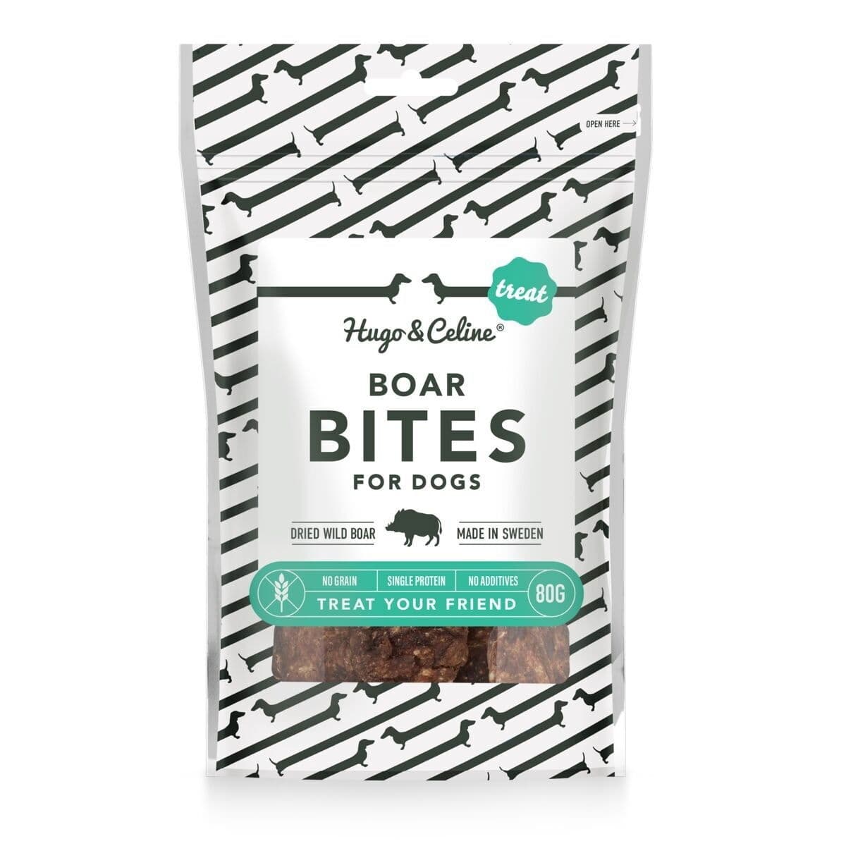 Hugo&Celine Boar Bites villisikaherkku 80g – Hugo&Celine