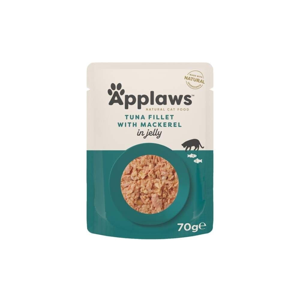 Applaws Cat Tonnikala & makrilli hyytelössä 70 g – Applaws