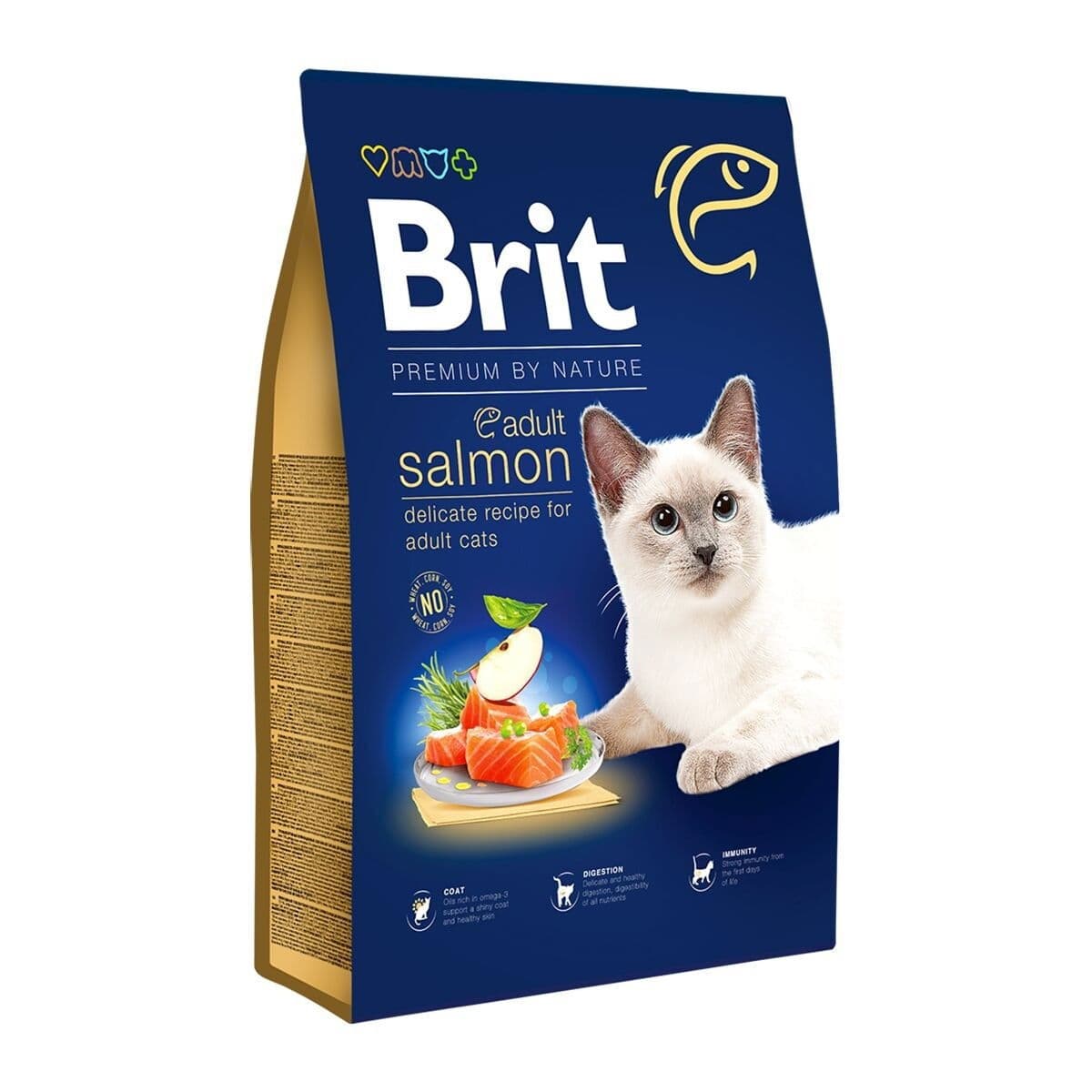 Brit Premium by Nature Cat adult lohi – Brit Premium