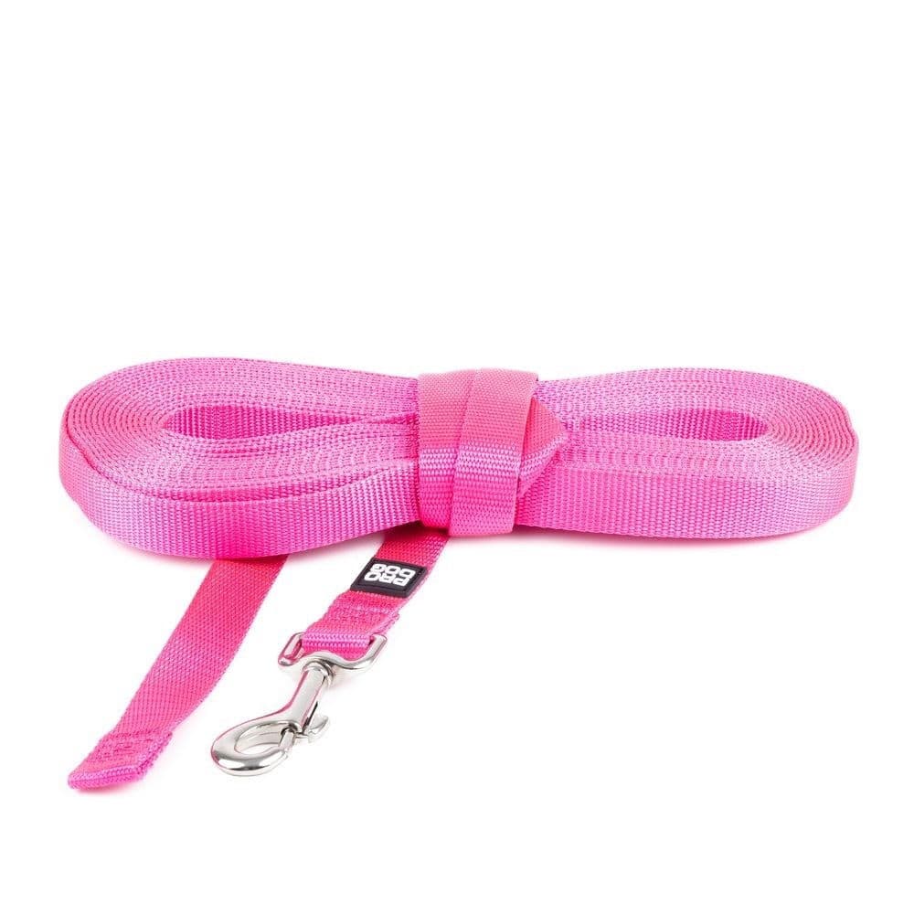 Pro Dog Nylon-koulutusliina pinkki – Pro Dog