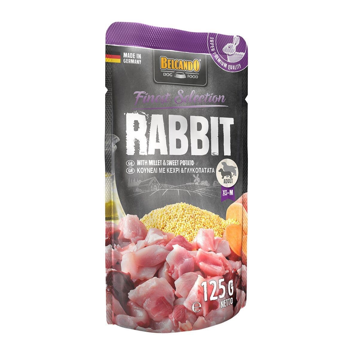 Belcando Rabbit with millet & sweet potato 125 g – Belcando
