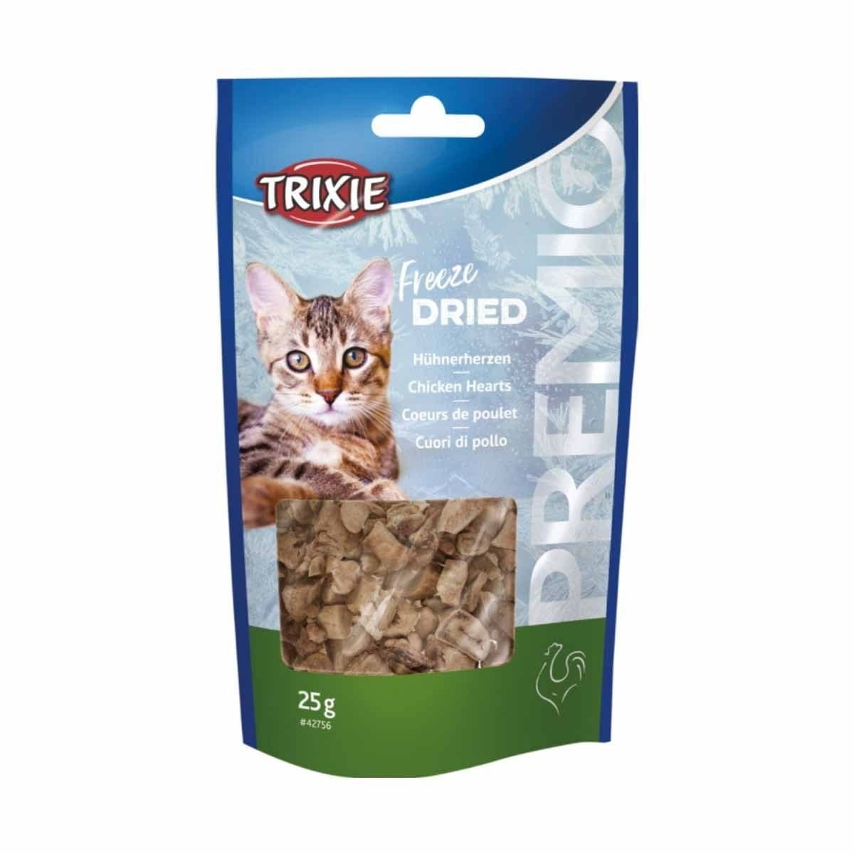 Trixie Premio Pakastekuivattu kanansydän 25g – Trixie