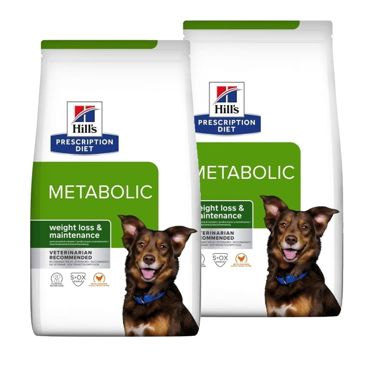 Hill's Prescription Diet Canine Metabolic Weight Loss & Maintenace Chicken 2x12 kg – Hill's Prescription Diet