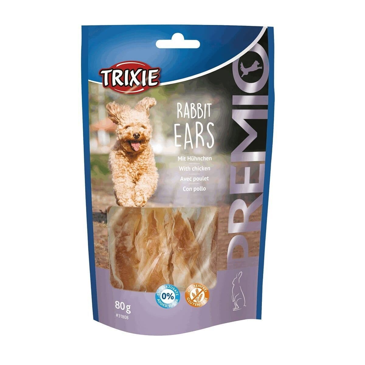 Trixie Premio jäniksenkorvat kanalla 80 g – Trixie