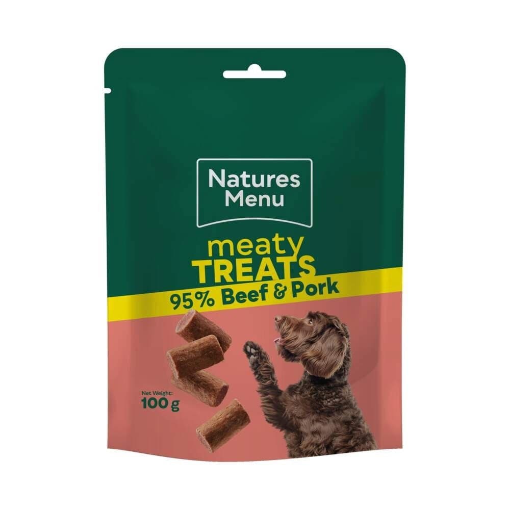 Natures Menu Nauta-Possuherkku koiralle 100g – natures:menu