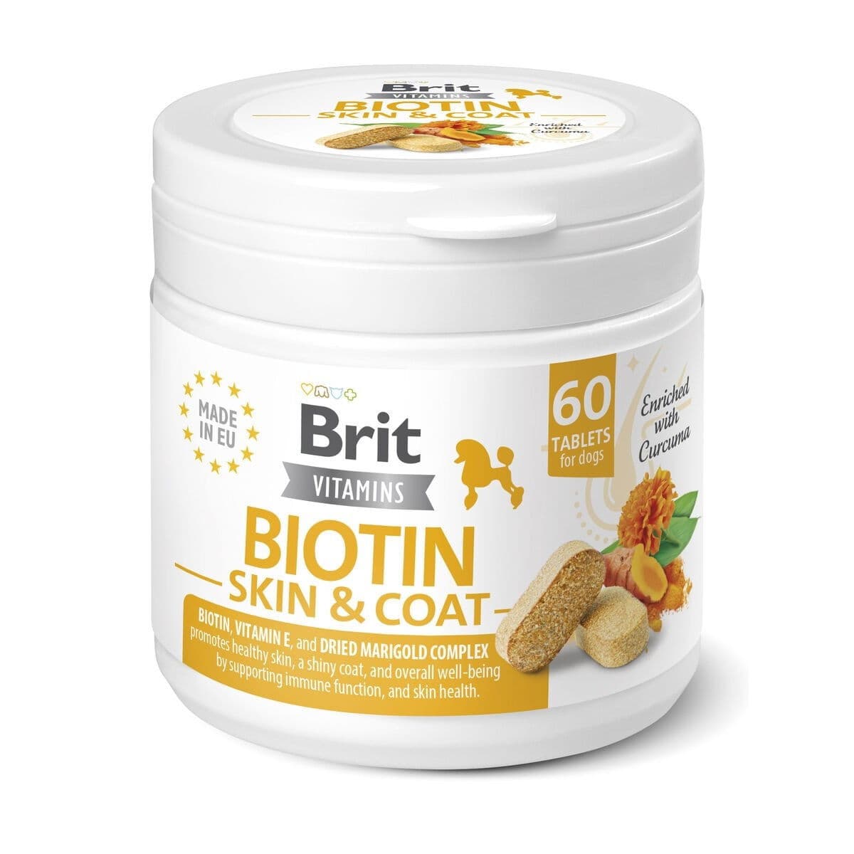 Brit Vitamins Biotin Skin & Coat Care 120 g – Brit Care