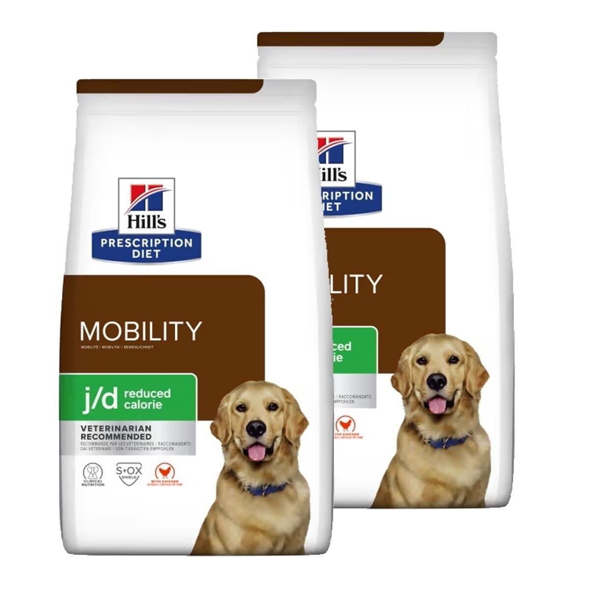 Hill's Prescription Diet Canine j/d Joint Care Reduced Calorie Chicken 2x12 kg – Hill's Prescription Diet