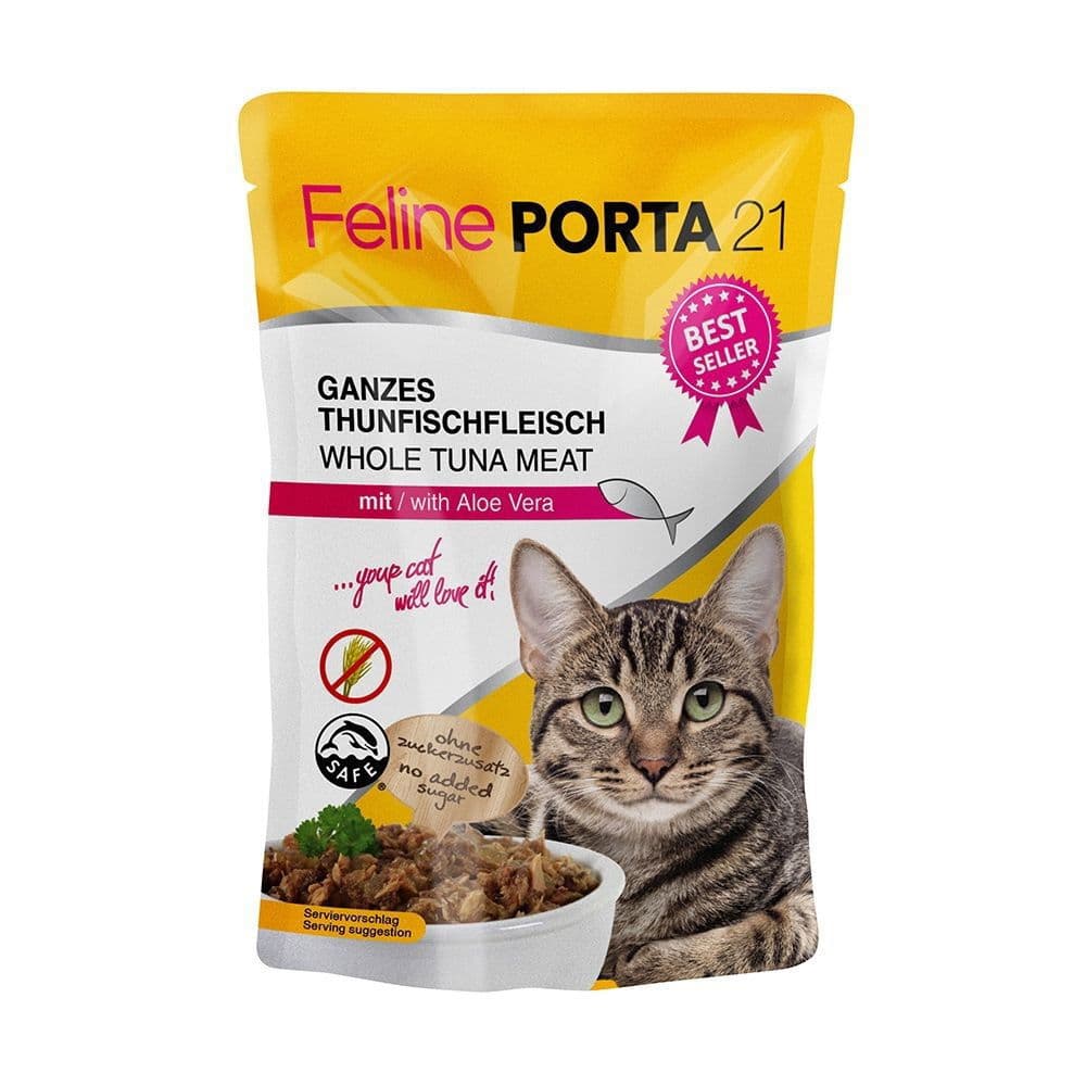 Feline Porta 21 Tonnikala & Aloe Vera, 100 g – Feline Porta 21