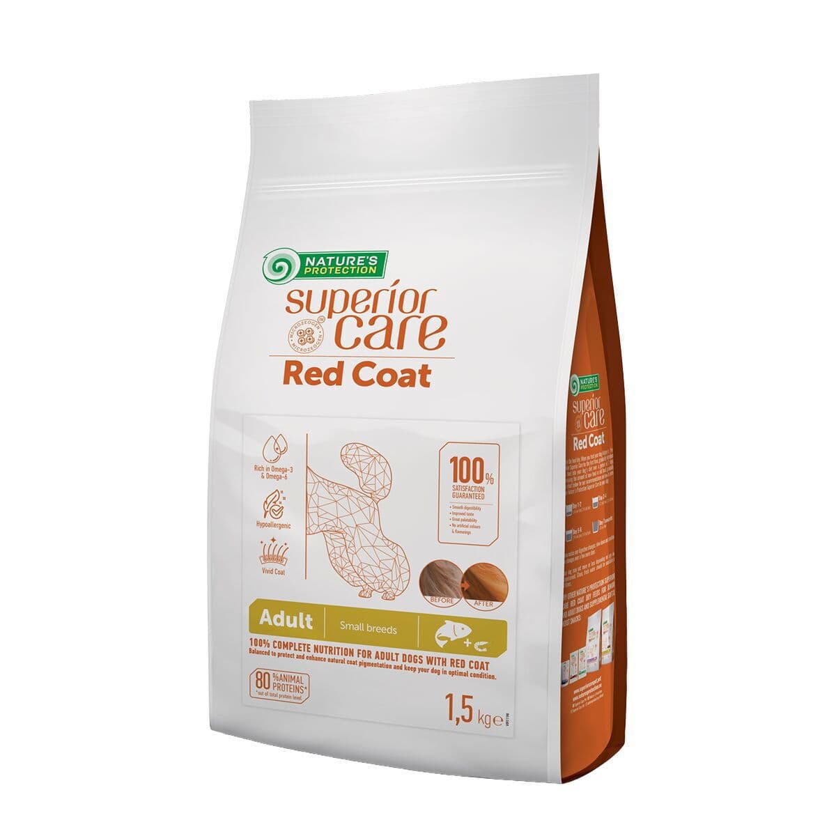 Nature's Protection Superior Care Red Coat Lohi Adult Small – Nature's Protection