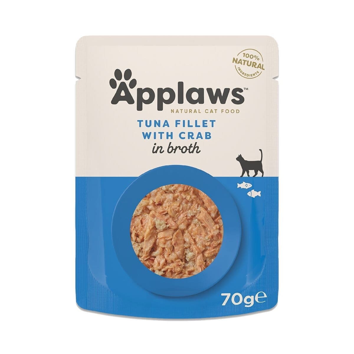 Applaws Tonnikalaa ja rapua liemessä 70 g – Applaws