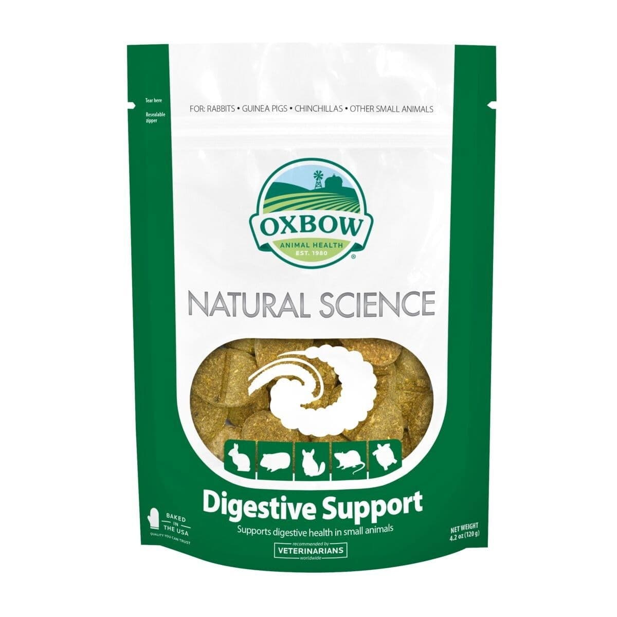 Oxbow Natural science digestive support 120g – Oxbow