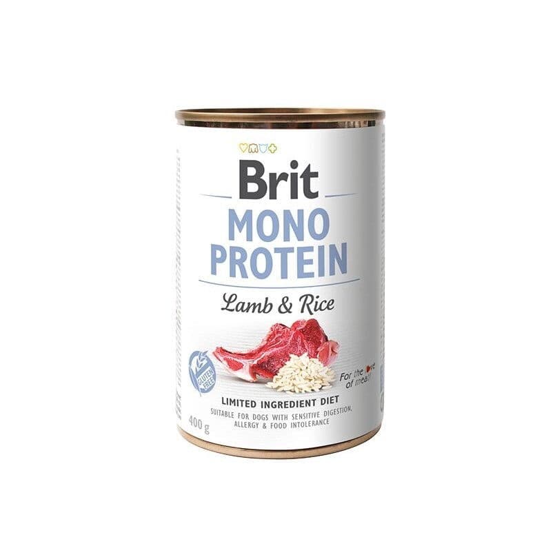 BC Mono Protein Lammas & Riisi 400 g – Brit Care