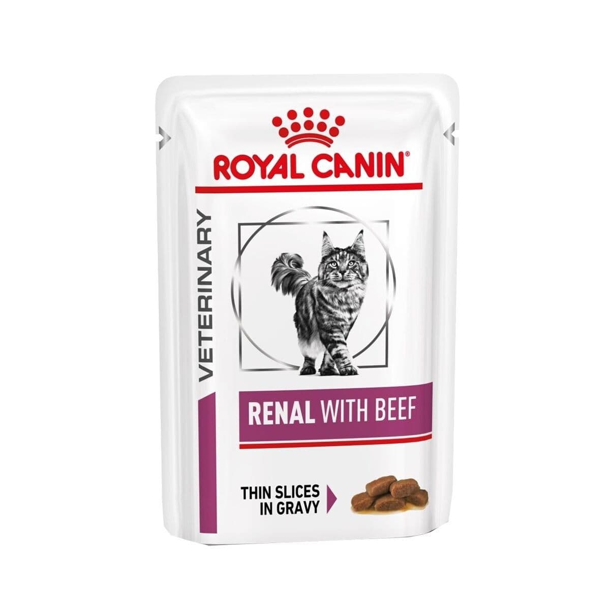 Royal Canin Renal Cat Beef wet, 12 x 85 g – Royal Canin Veterinary Diets
