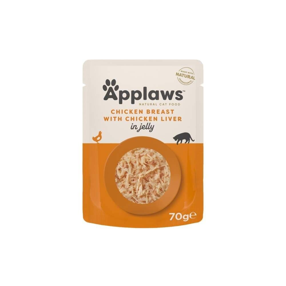 Applaws Kana & Maksa hyytelössä 70g – Applaws