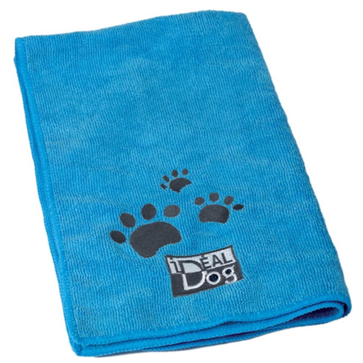 Mikrokuitupyyhe Ideal Dog 2 kpl, sininen – Ideal Dog