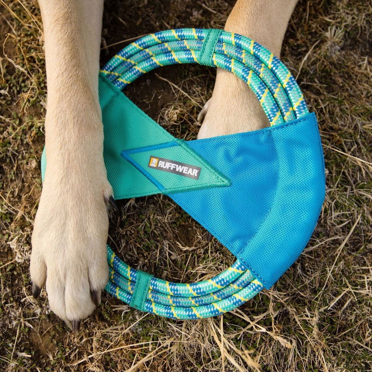 Ruffwear Pacific Ring koiranlelu, turkoosi – RuffWear