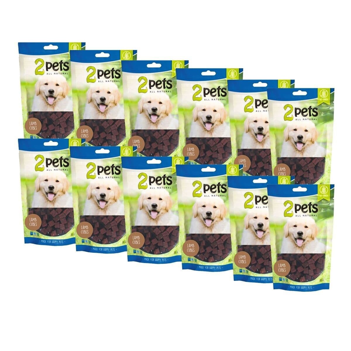 2pets Lampaanlihakuutiot 12 x 100 g – 2Pets
