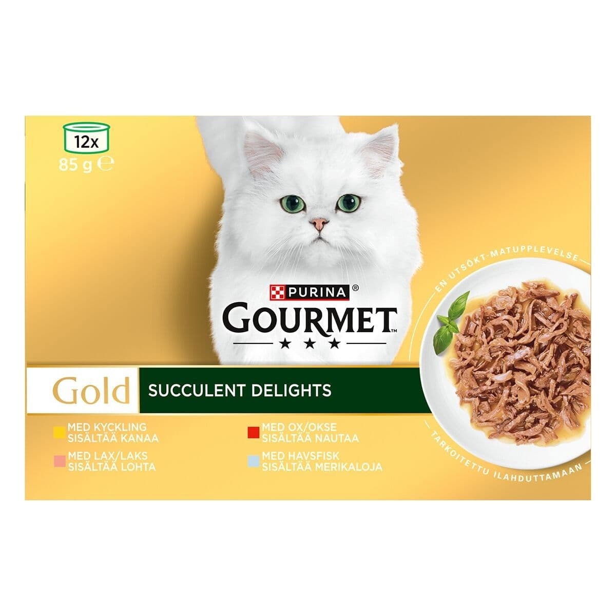 Gourmet Gold Succulent Delights 12x85g – Gourmet