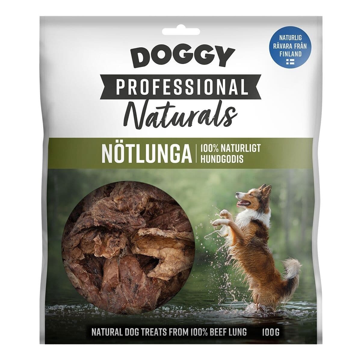 Doggy Naturals Naudankeuhko 100 g – Doggy