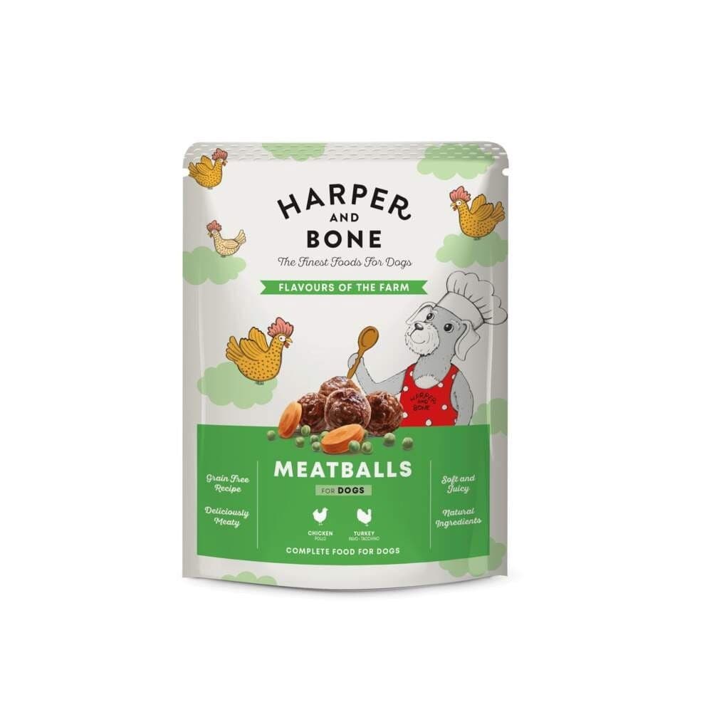 Harper & Bone Dog Adult Meatballs Flavours of the Farm 300 g – Harper and Bone