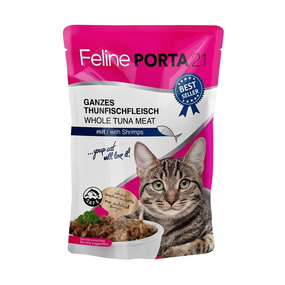 Feline Porta 21 Tonnikala & Katkarapu, 100 g – Feline Porta 21