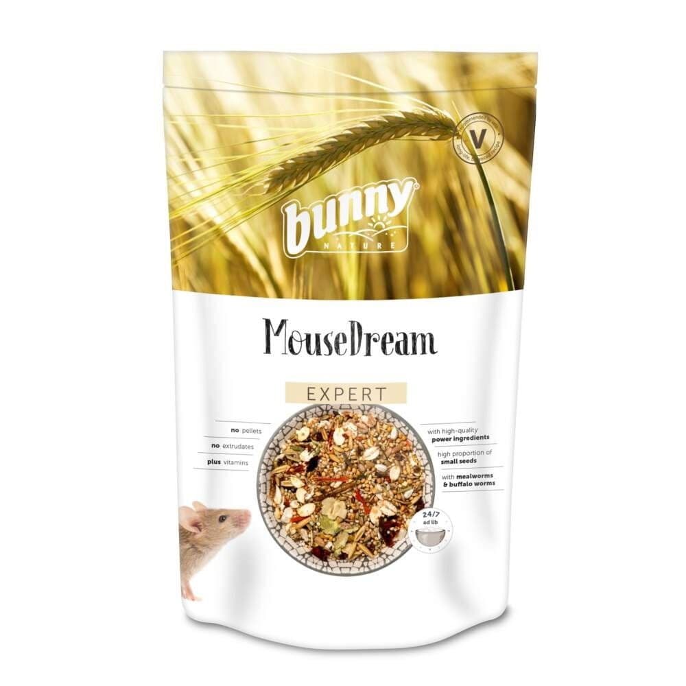 Kesyhiiren ruoka Bunny MouseDream Expert 500g – Bunny Nature