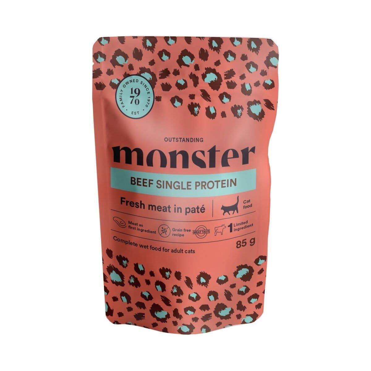 Monster Cat Adult nauta 85 g – Monster Pet Food