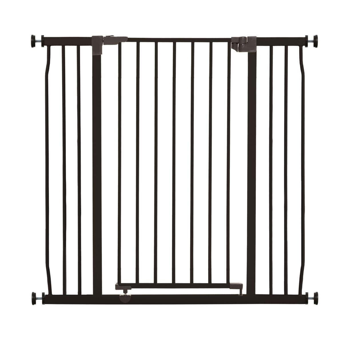 Koiraportti Basic Sturdy säädettävä, leveä & korkea musta 93 x 99-105,5 cm – Basic