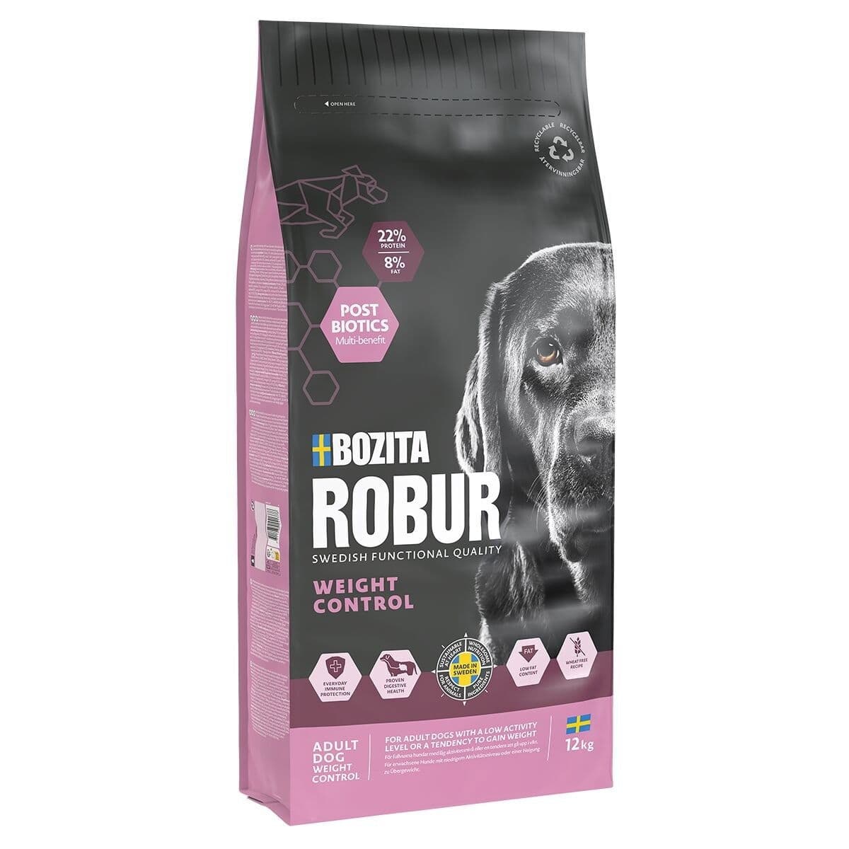 Bozita Robur Weight Control 12kg – Bozita Robur