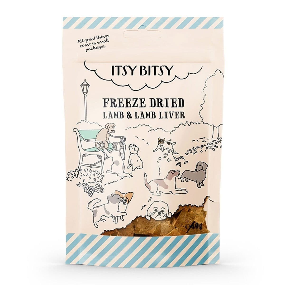 ItsyBitsy FD Lammas & maksa koiralle – ItsyBitsy