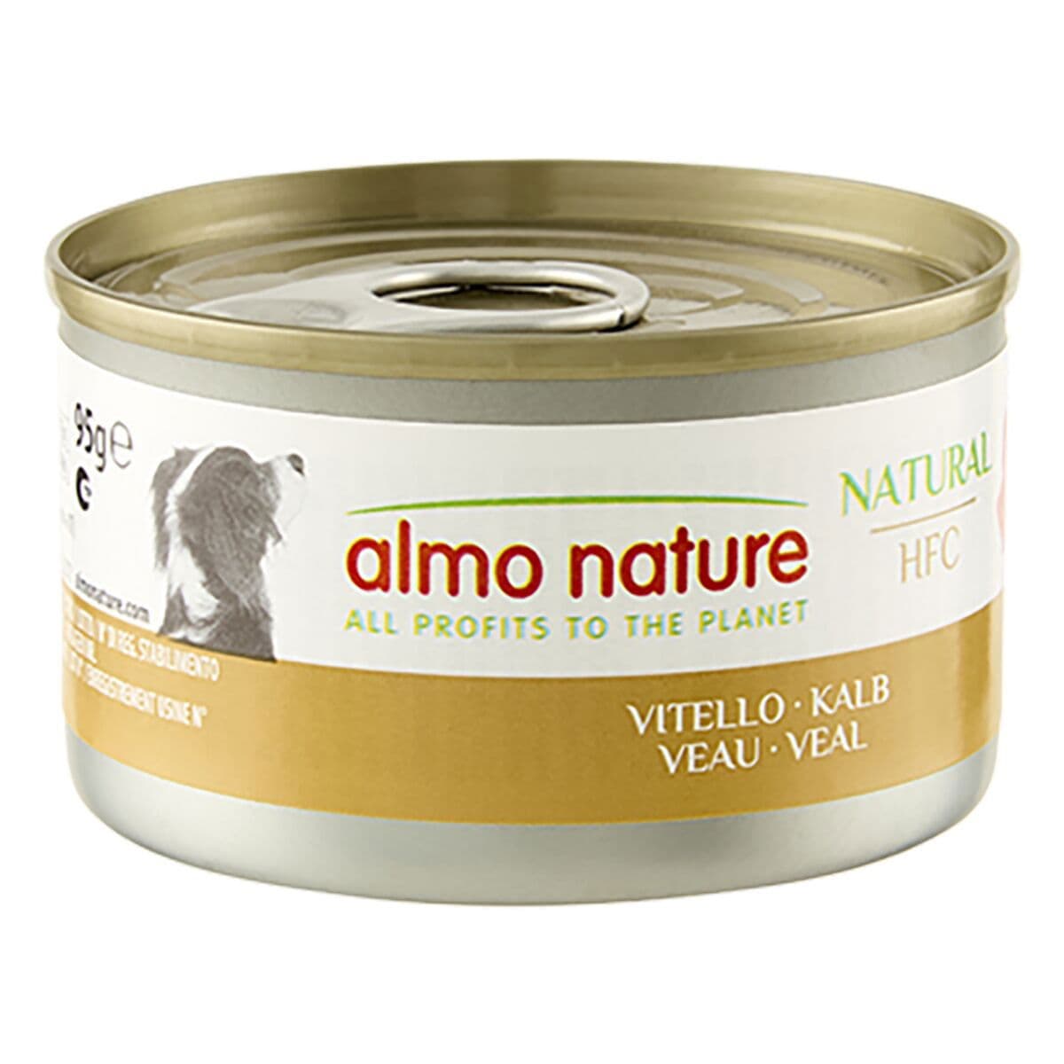 Almo Nature HFC dog vasikka 95 g – Almo Nature