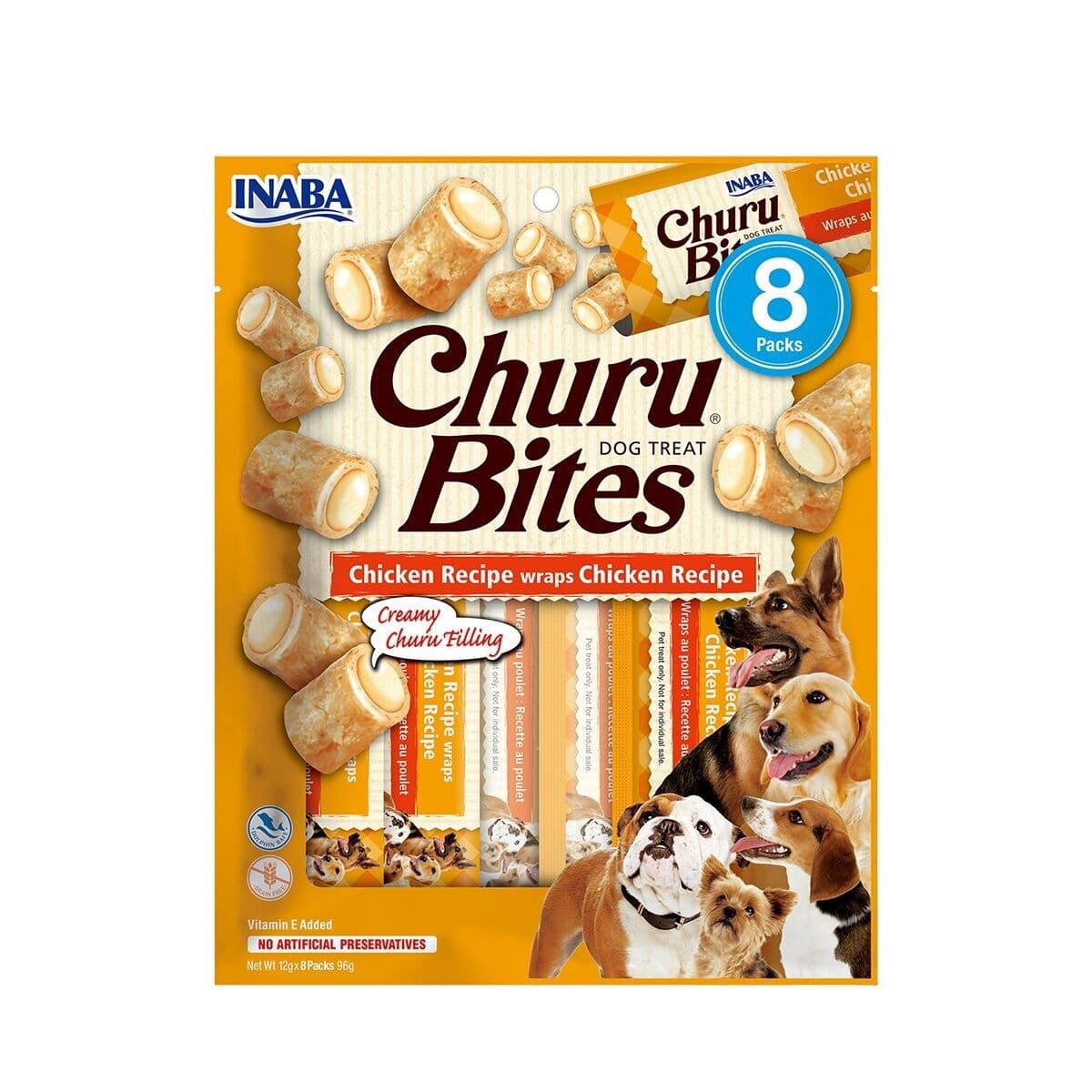 Churu koiran kanaherkut 8 kpl – Churu