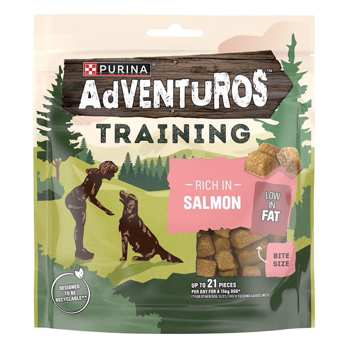 Adventuros Training Snacks lohi 115 g – Adventuros