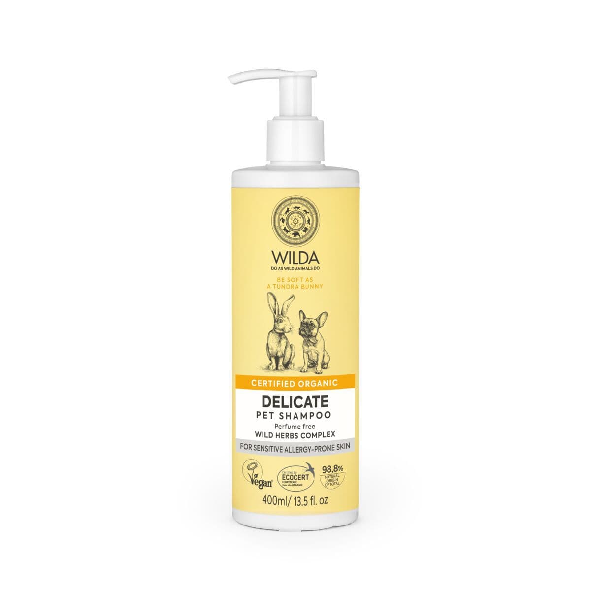 Koiranshampoo Wilda Siberica Delicate 400ml – WILDA