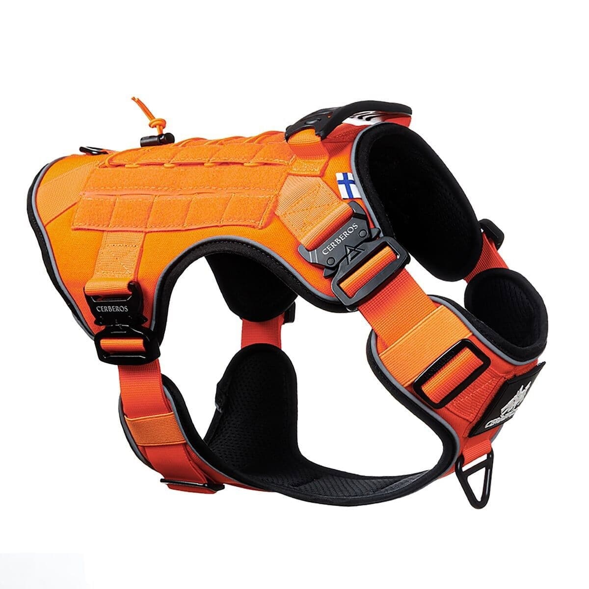 Cerberos Tactical valjaat koiralle, Rescue Orange – Cerberos