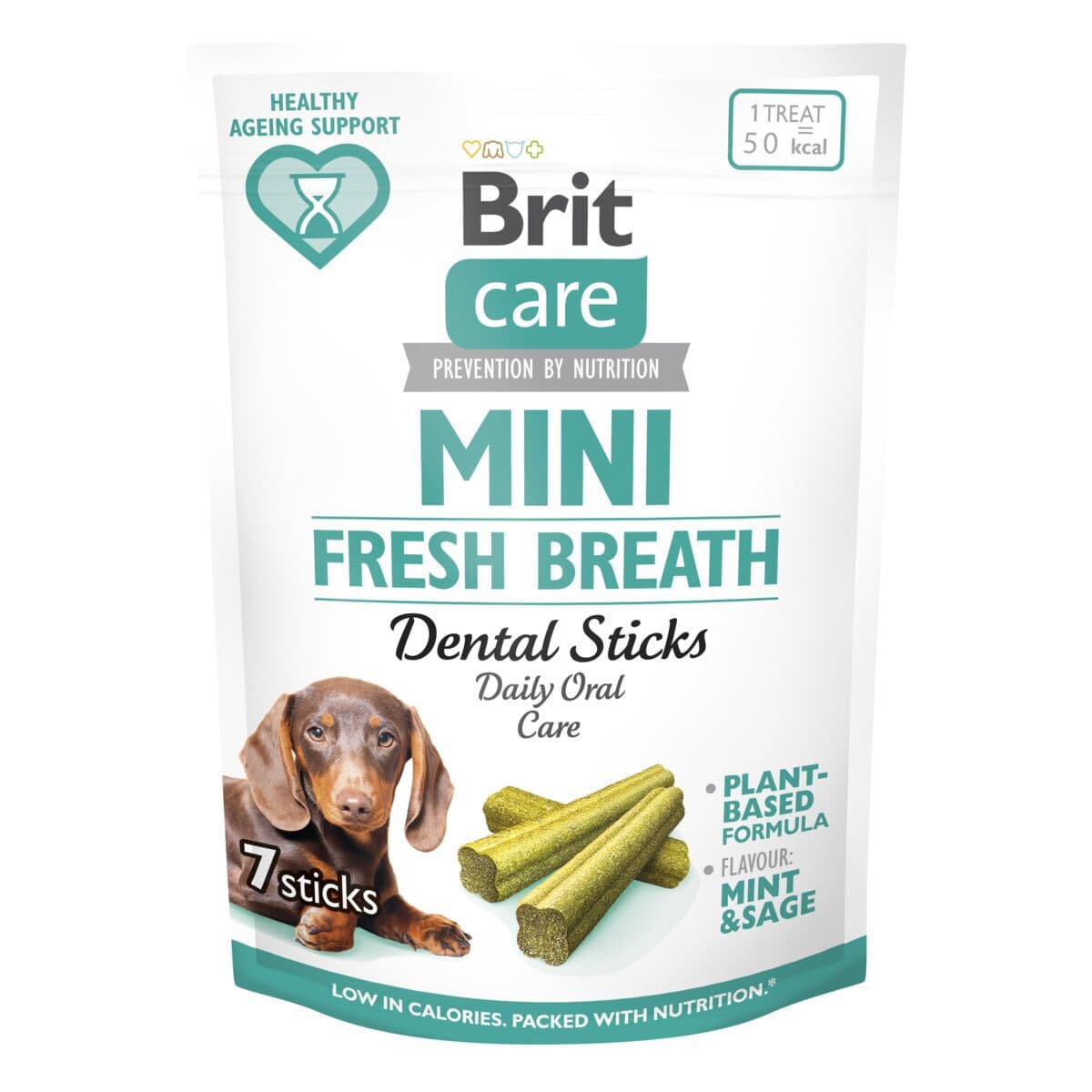 Brit Care Dog Mini treats FRESH BREATH 120 g – Brit Care