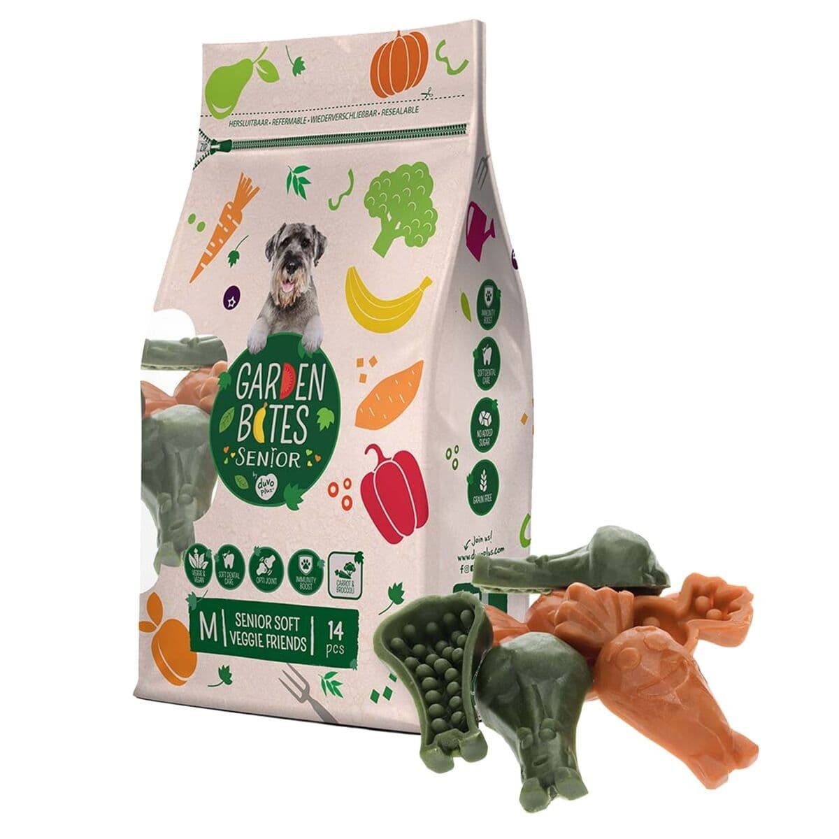 Garden Bites Senior veggie friends M – Garden Bites