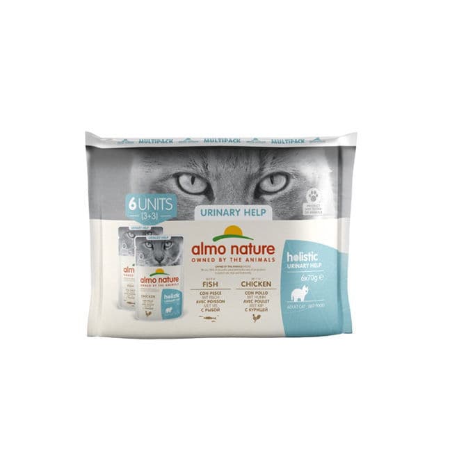 Almo Nature Holistic cat Urinary Help 6x70g – Almo Nature