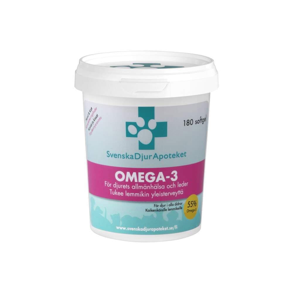 Svenska Djurapoteket Omega-3 180 Softgel – Svenska Djurapoteket