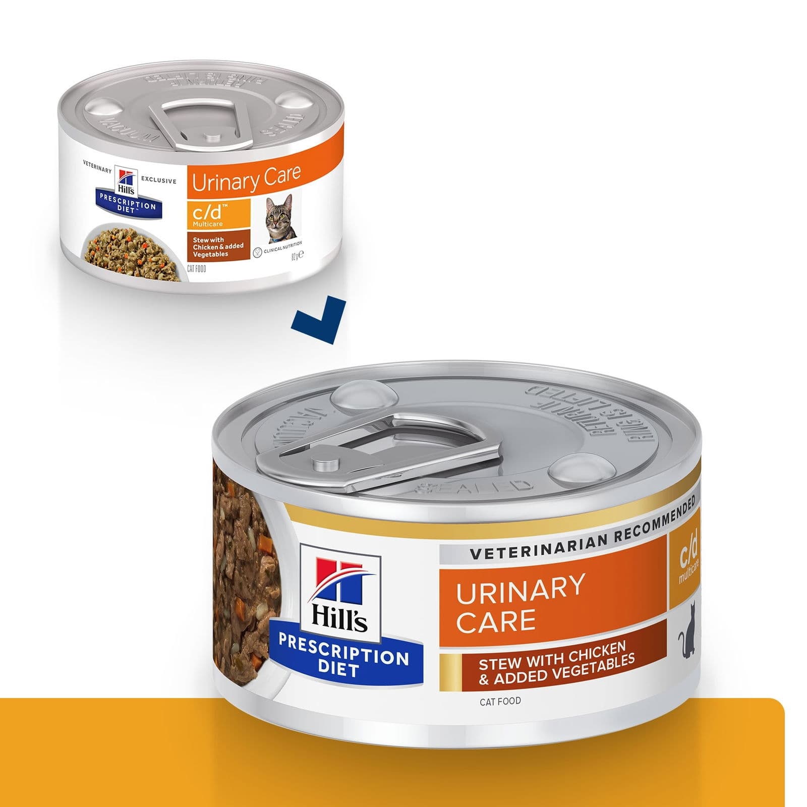Hill's Diet Cat c/d Stew Chicken&Vegetables 82g – Hill's Prescription Diet