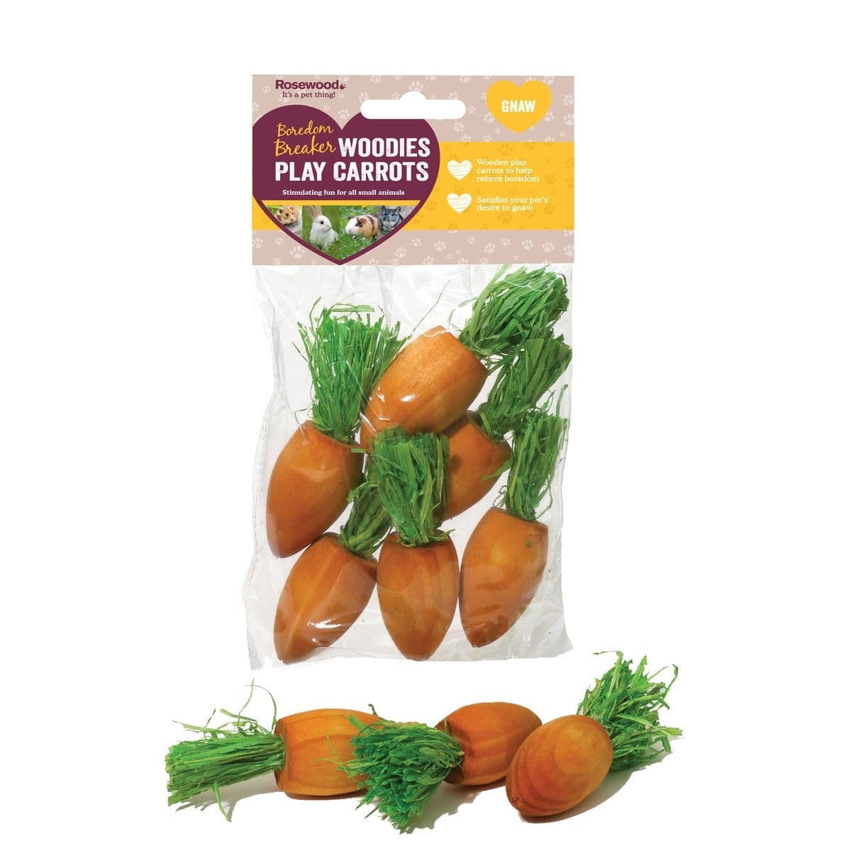 Rosewood Puiset porkkanat 6 kpl – Rosewood