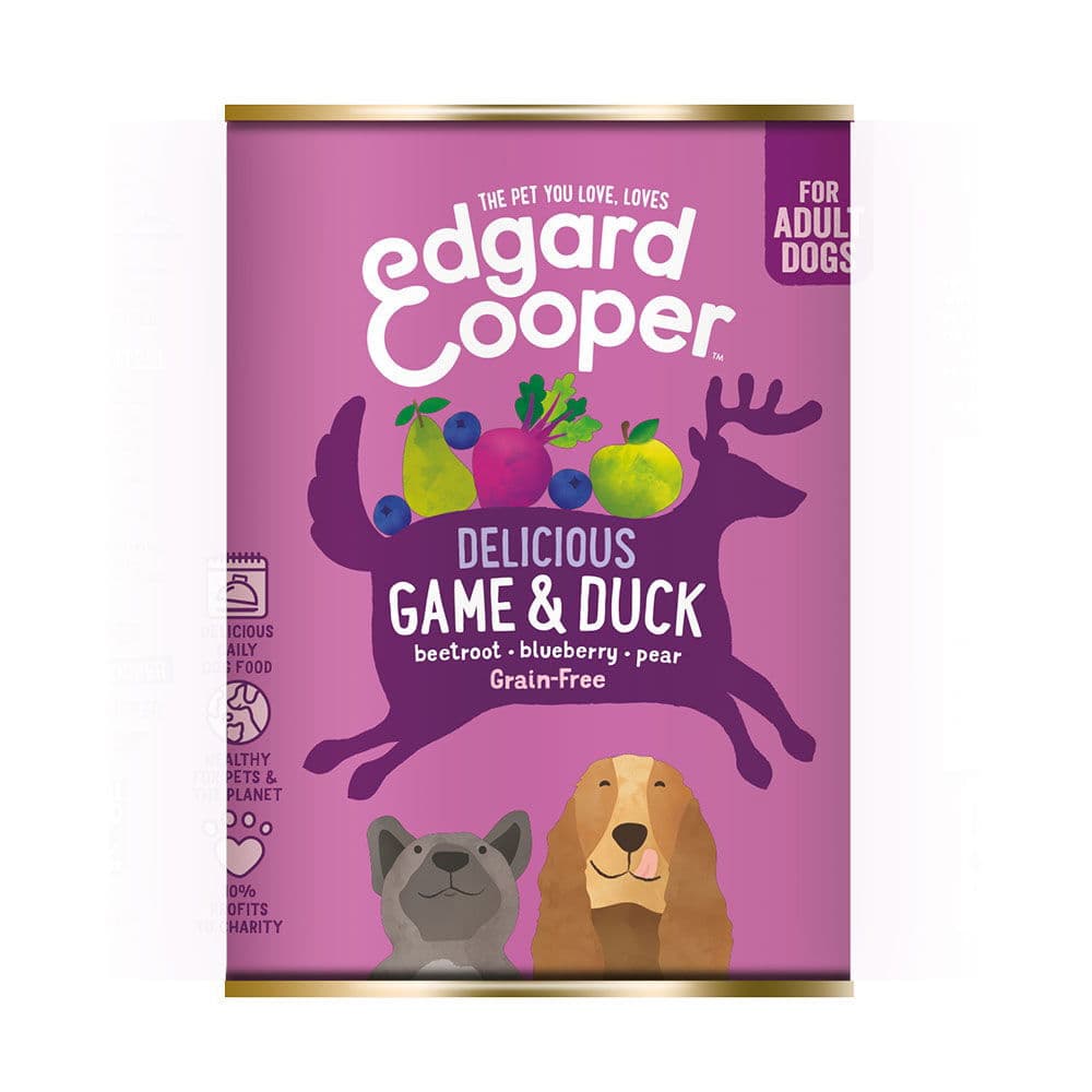 Edgard & Cooper Dog Adult Game & Duck 400 g – Edgard & Cooper™