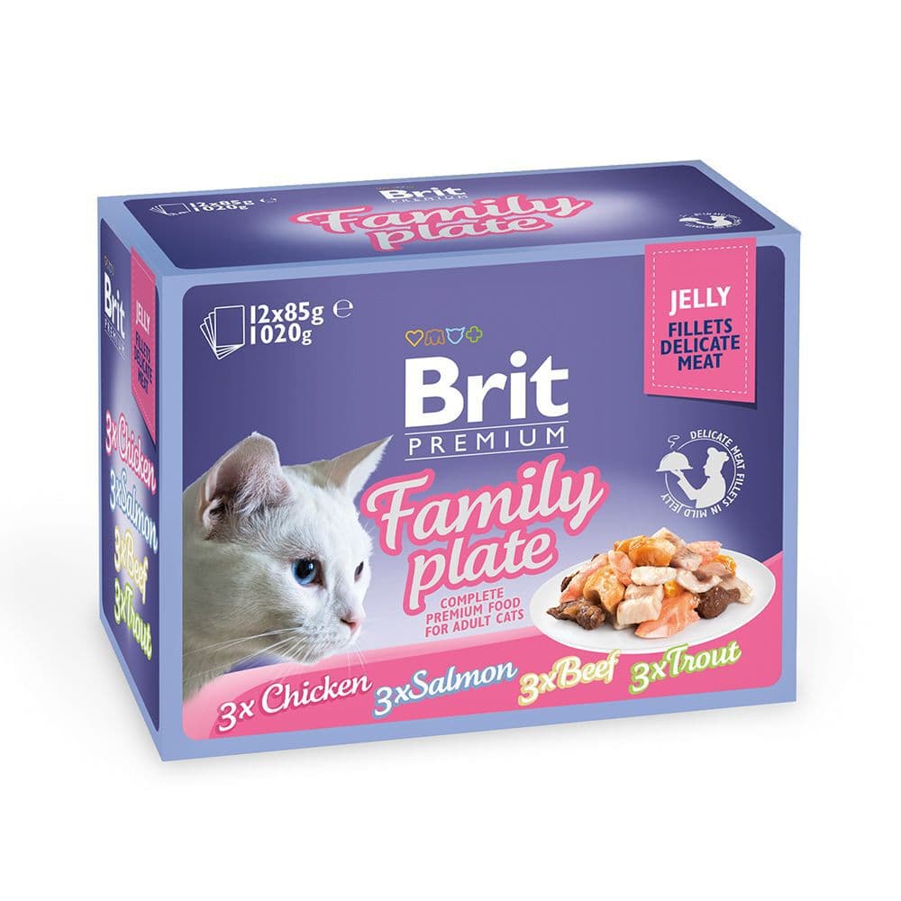 Brit Premium paloja hyytelössä Multipack 12x85g – Brit Premium