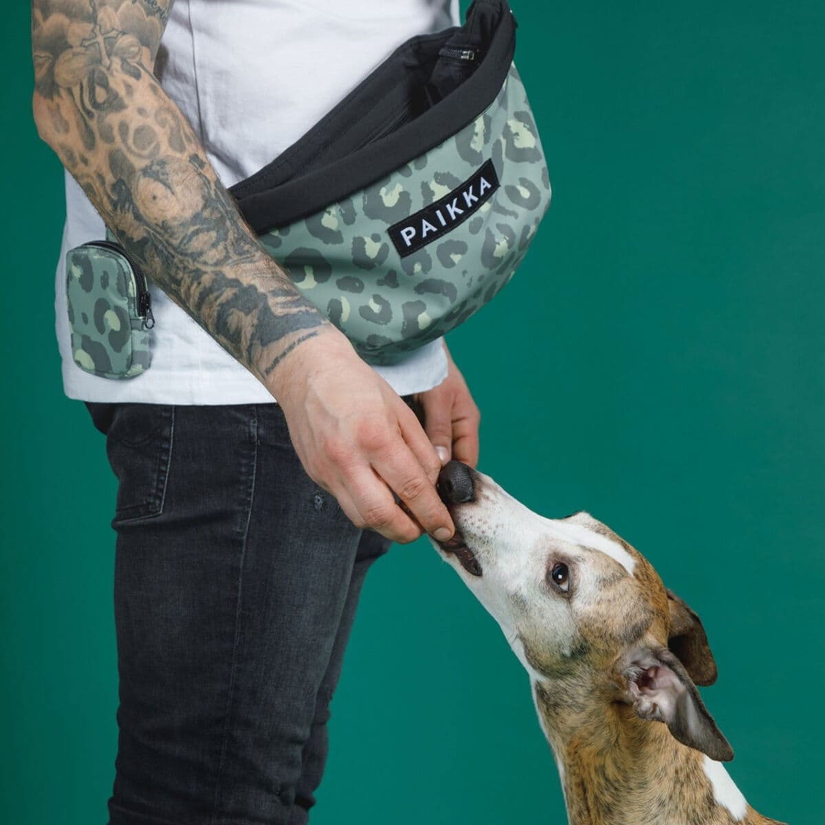 PAIKKA Visibility Treat Bag vyölaukku, green leo – PAIKKA